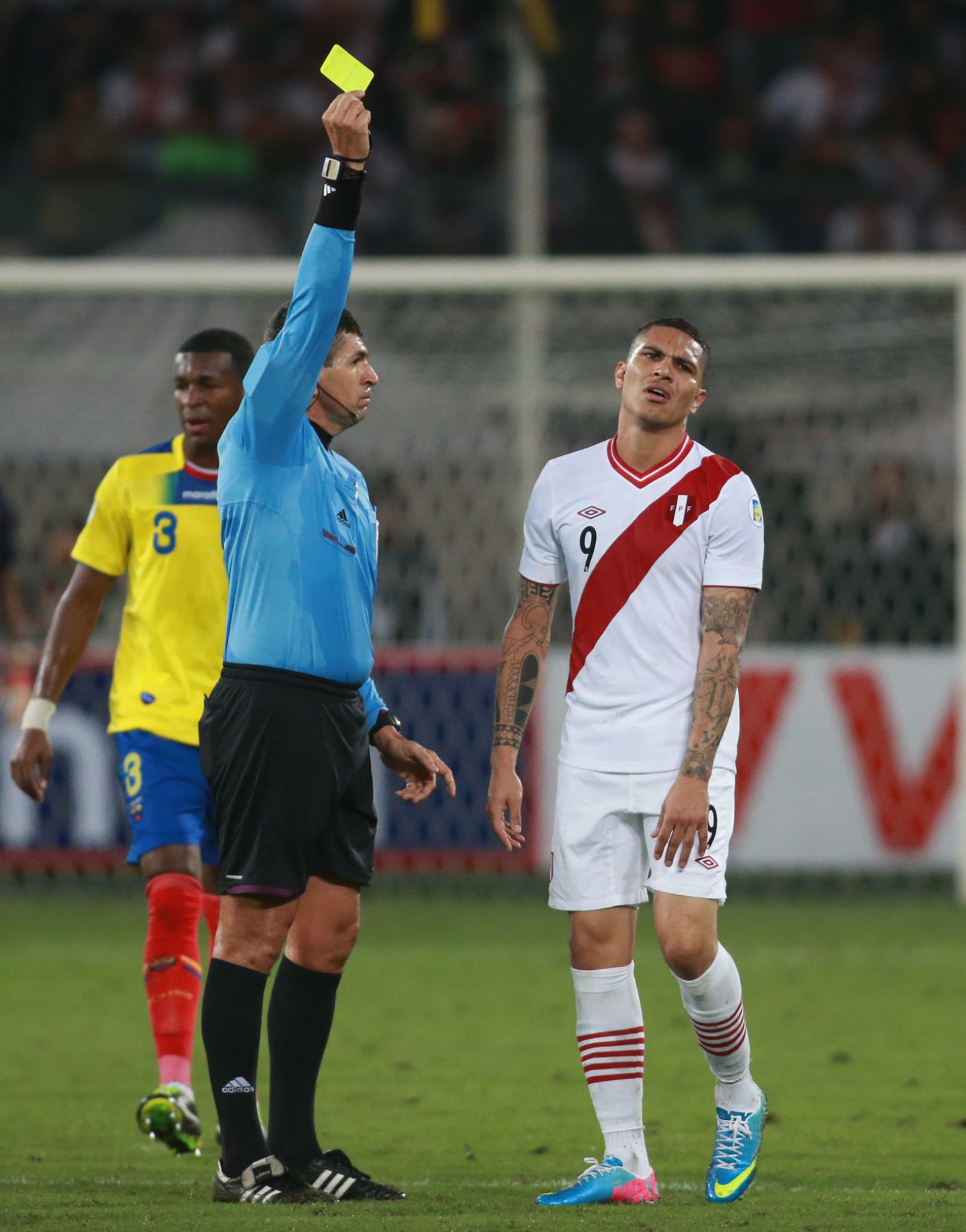 LIMA, PERÚ-JUNIO 07. Perú vence 1 a 0 a Ecuador. Foto: ANDINA/Juan Carlos Guzmán Negrini.