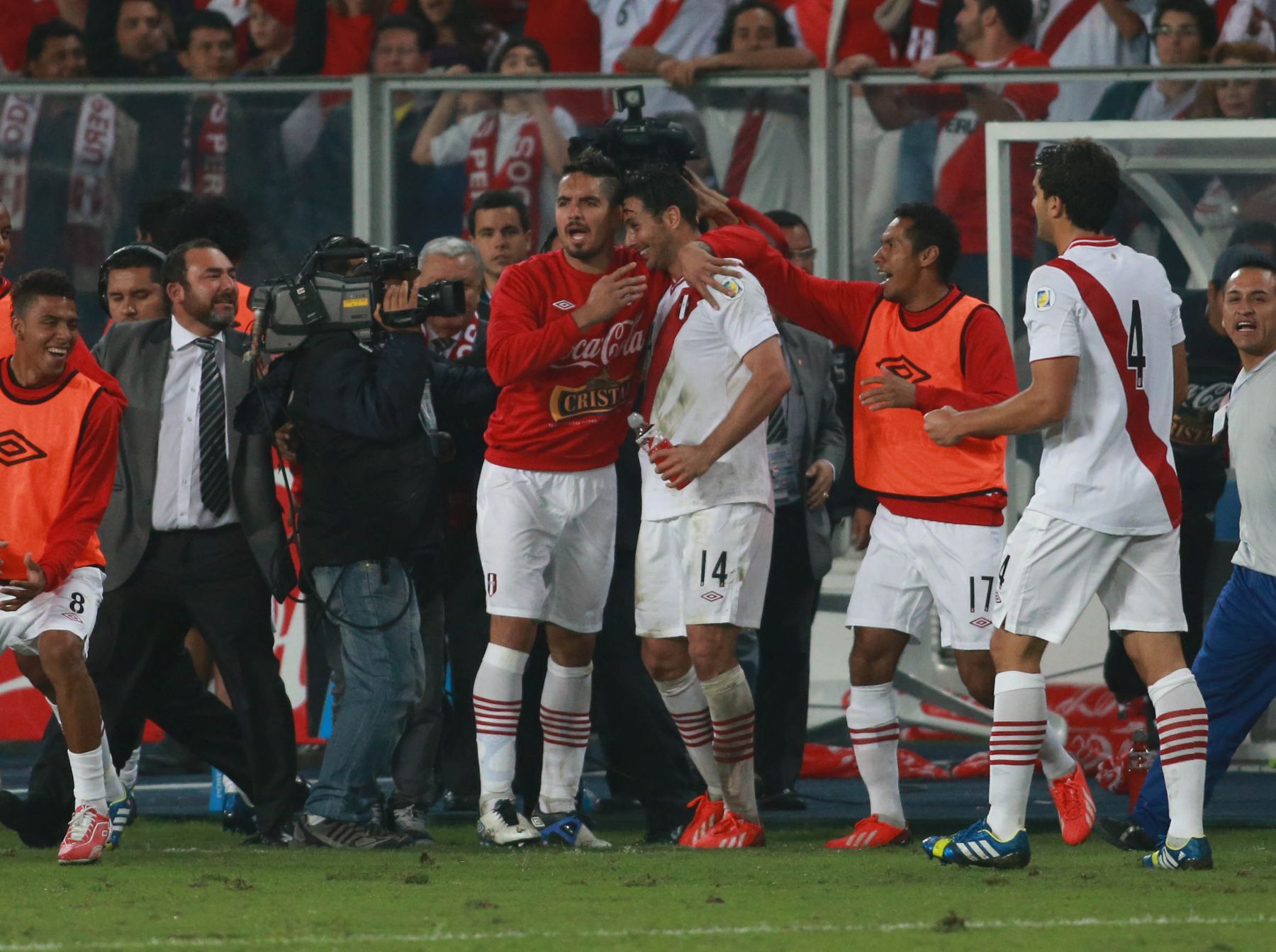 LIMA, PERÚ-JUNIO 07. Perú vence 1 a 0 a Ecuador. Foto: ANDINA/Juan Carlos Guzmán Negrini.