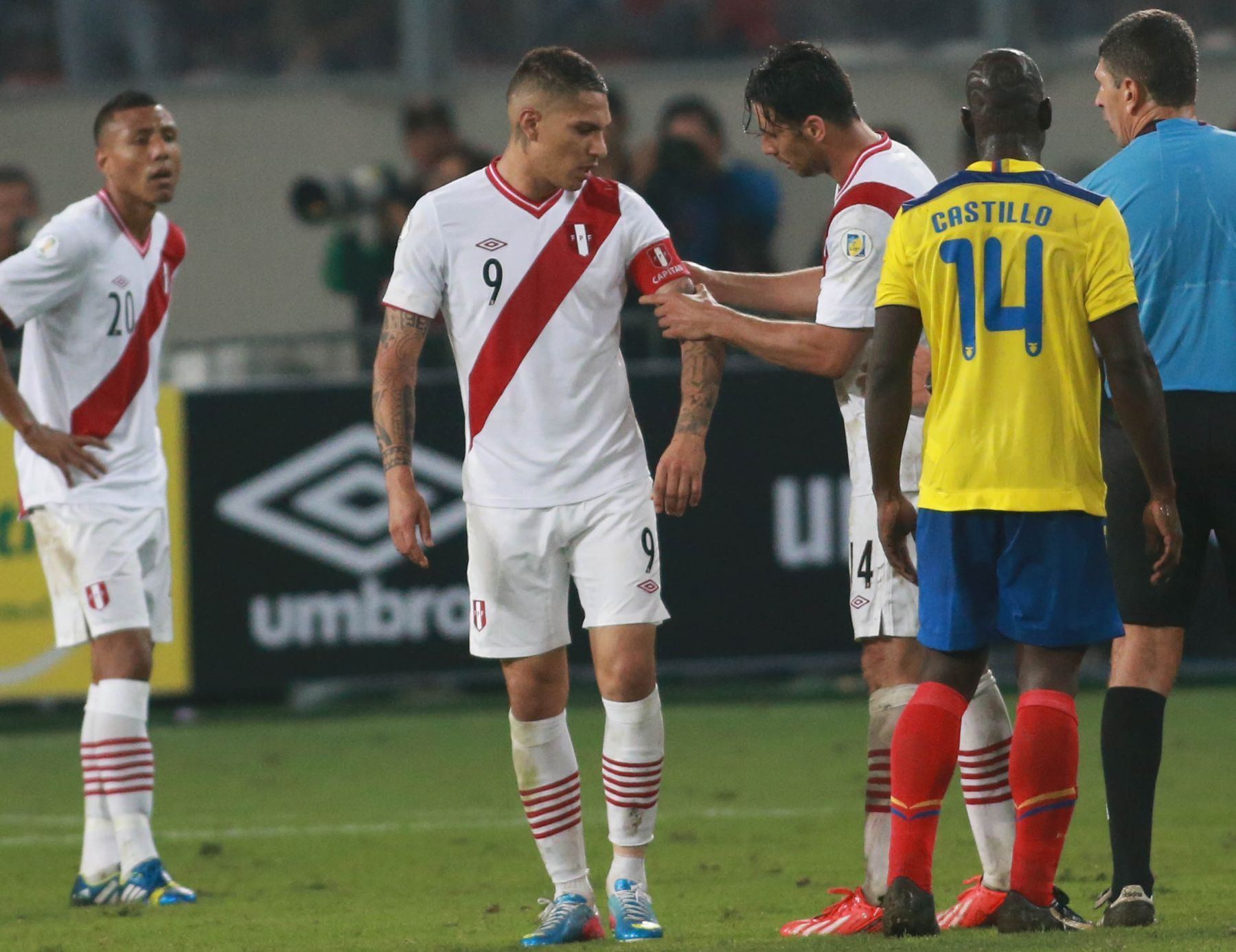 LIMA, PERÚ-JUNIO 07. Perú vence 1 a 0 a Ecuador. Foto: ANDINA/Juan Carlos Guzmán Negrini.