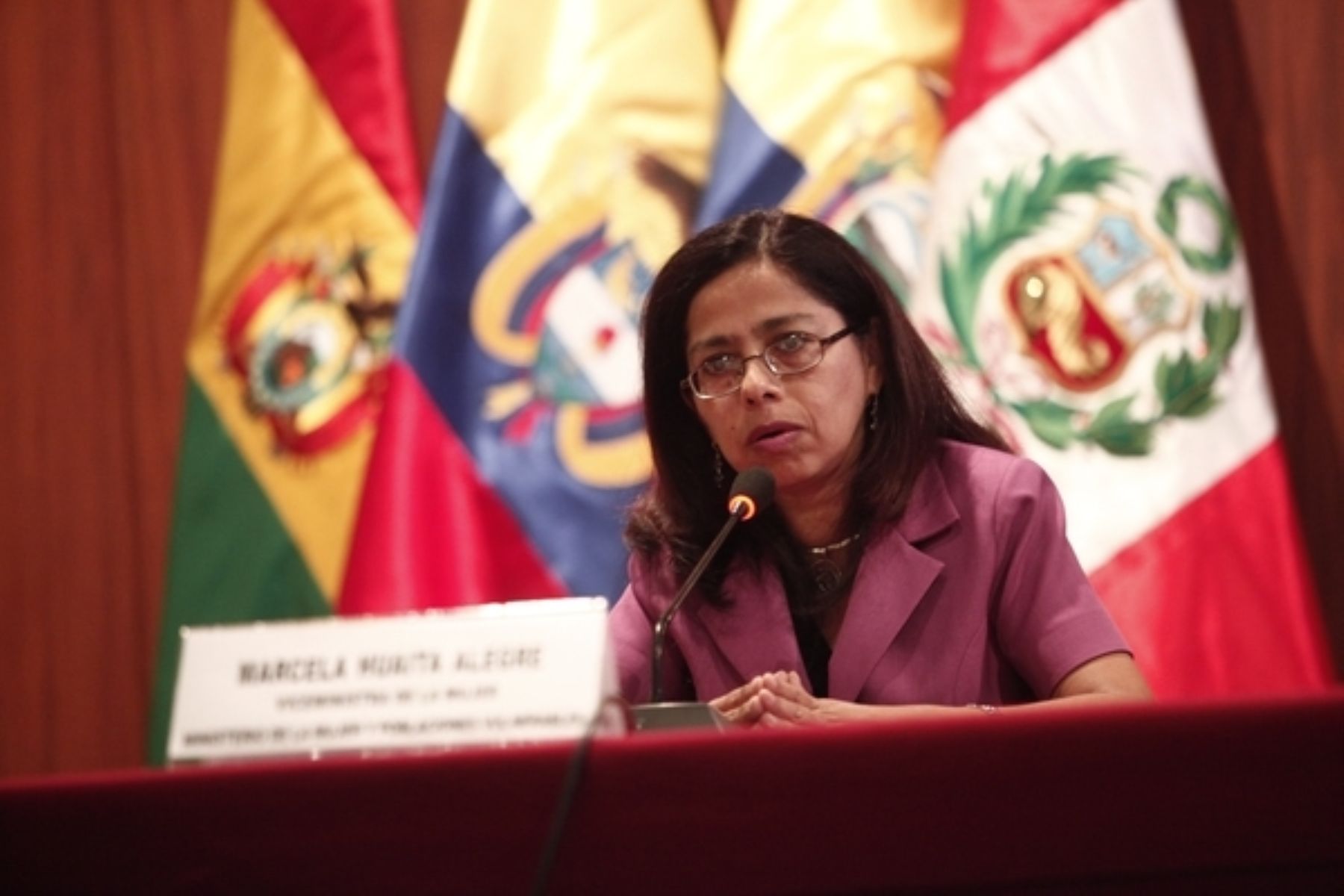 Viceministra de la Mujer Marcela Huaita participa en Foro Latinoamericano y del Caribe para Asegurar los Insumos de Salud Reproductiva.