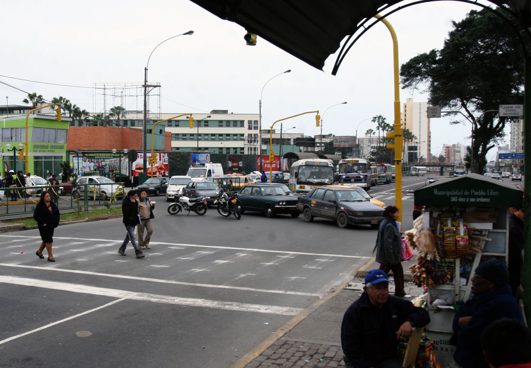 Ayer y hoy, la avenida Brasil fue escenario de dos accidentes de tránsito; sin embargo, la mayoría ocurre en el distrito de Puente Piedra. Foto: ANDINA/Archivo.