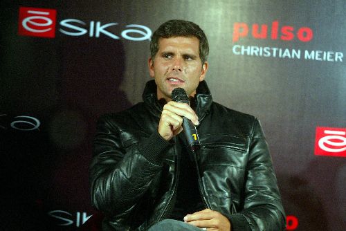 Cantante y actor peruano, Christian Meier. Foto: Andina/Archivo.
