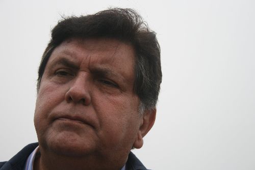 Expresidente Alan García Pérez. Archivo