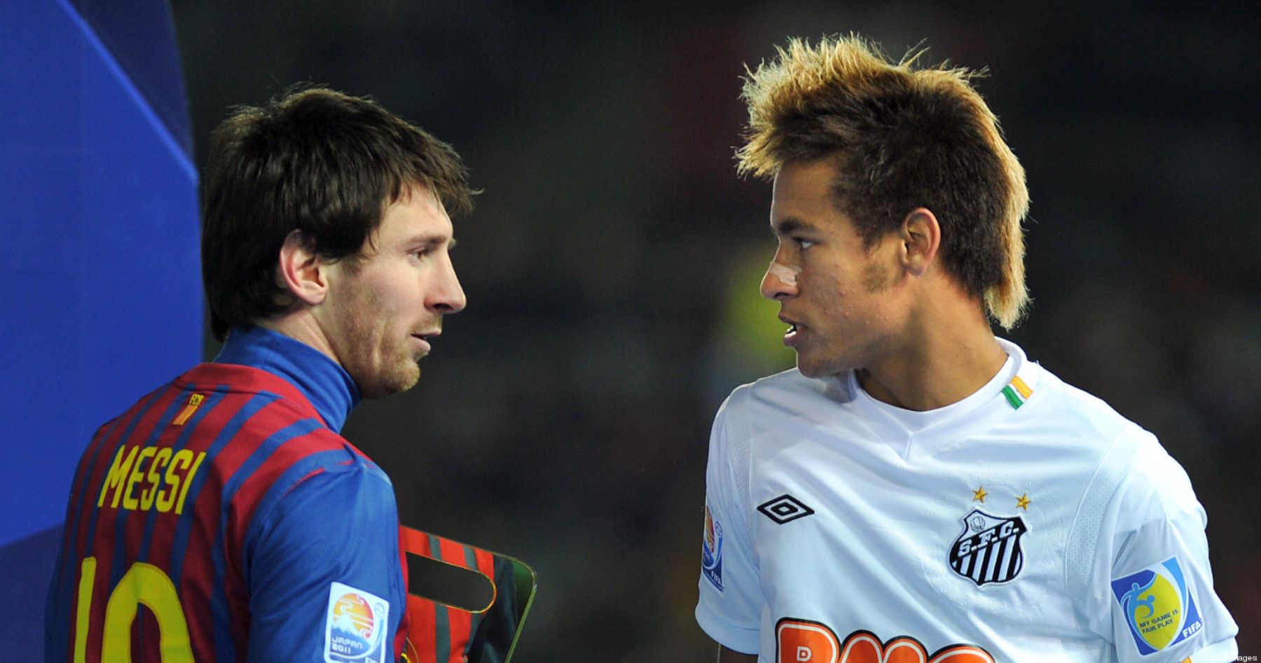 Lionel Messi and Neymar.