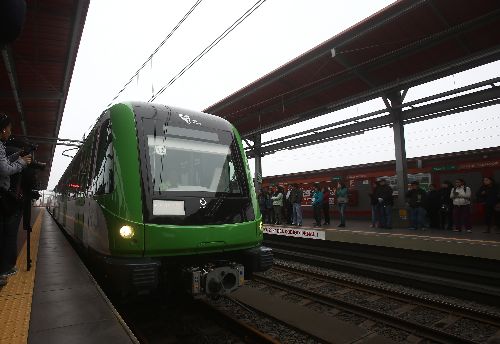 Metro de Lima. ANDINA/Juan Carlos Guzmán