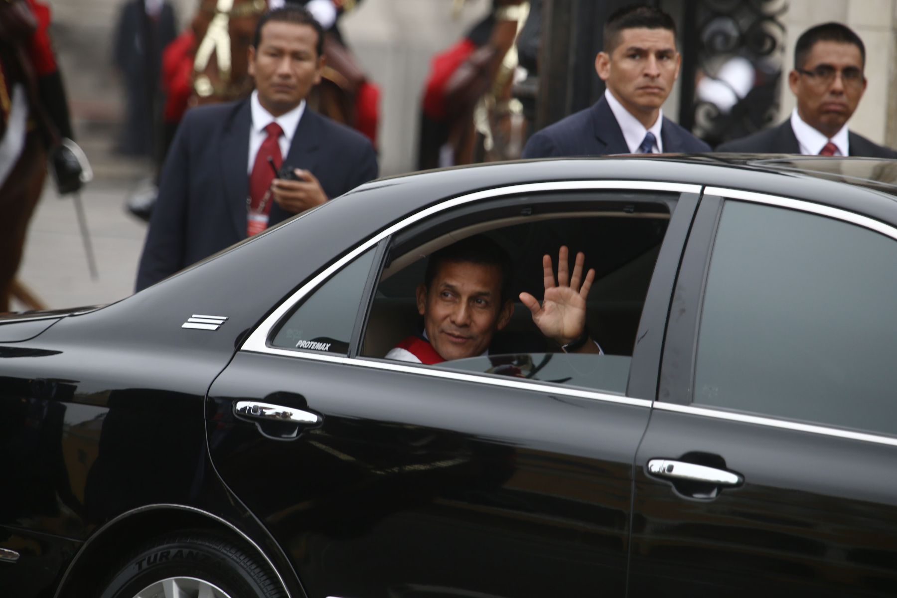 Presidente Ollanta Humala se dirige al Congreso de  la República para dar su mensaje a la nación por fiestas patrias.Foto: ANDINA/Jack Ramón