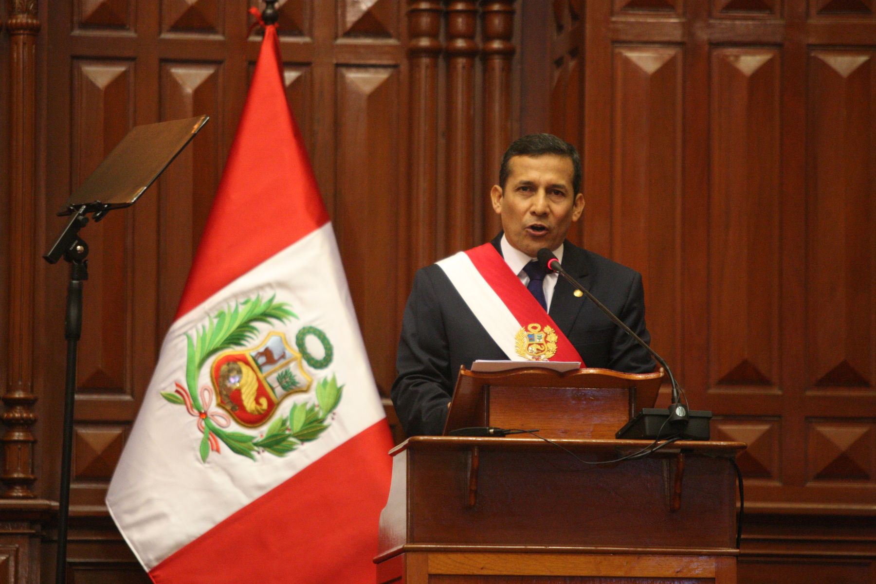 jefe del Estado, Ollanta Humala