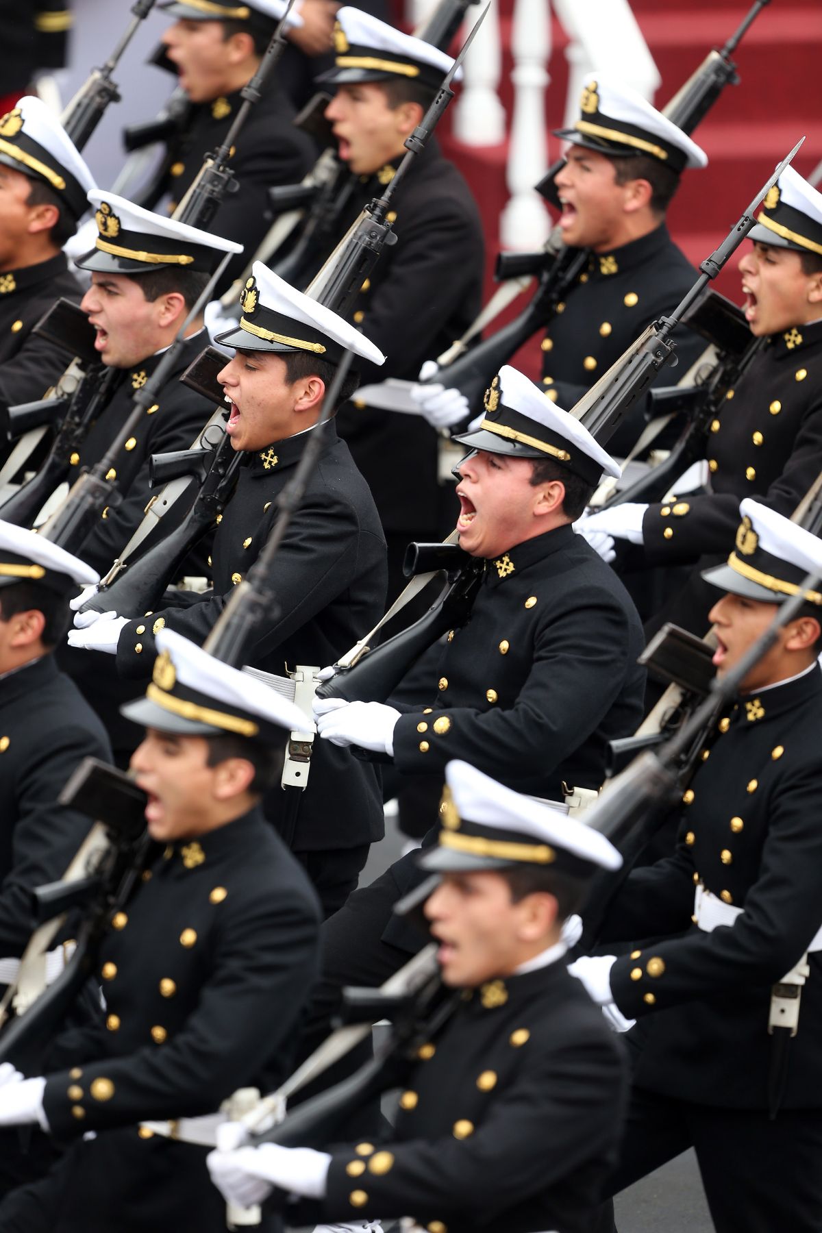 LIMA, PERÚ - JULIO 29.Gran Parada Civico Militar por Fiestas Patrias.Foto: ANDINA/Carlos Lezama
