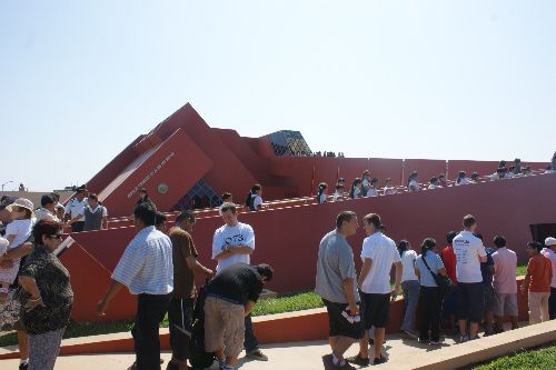Royal Tombs of Sipan Museum, located in northern city of Chiclayo in Peru
