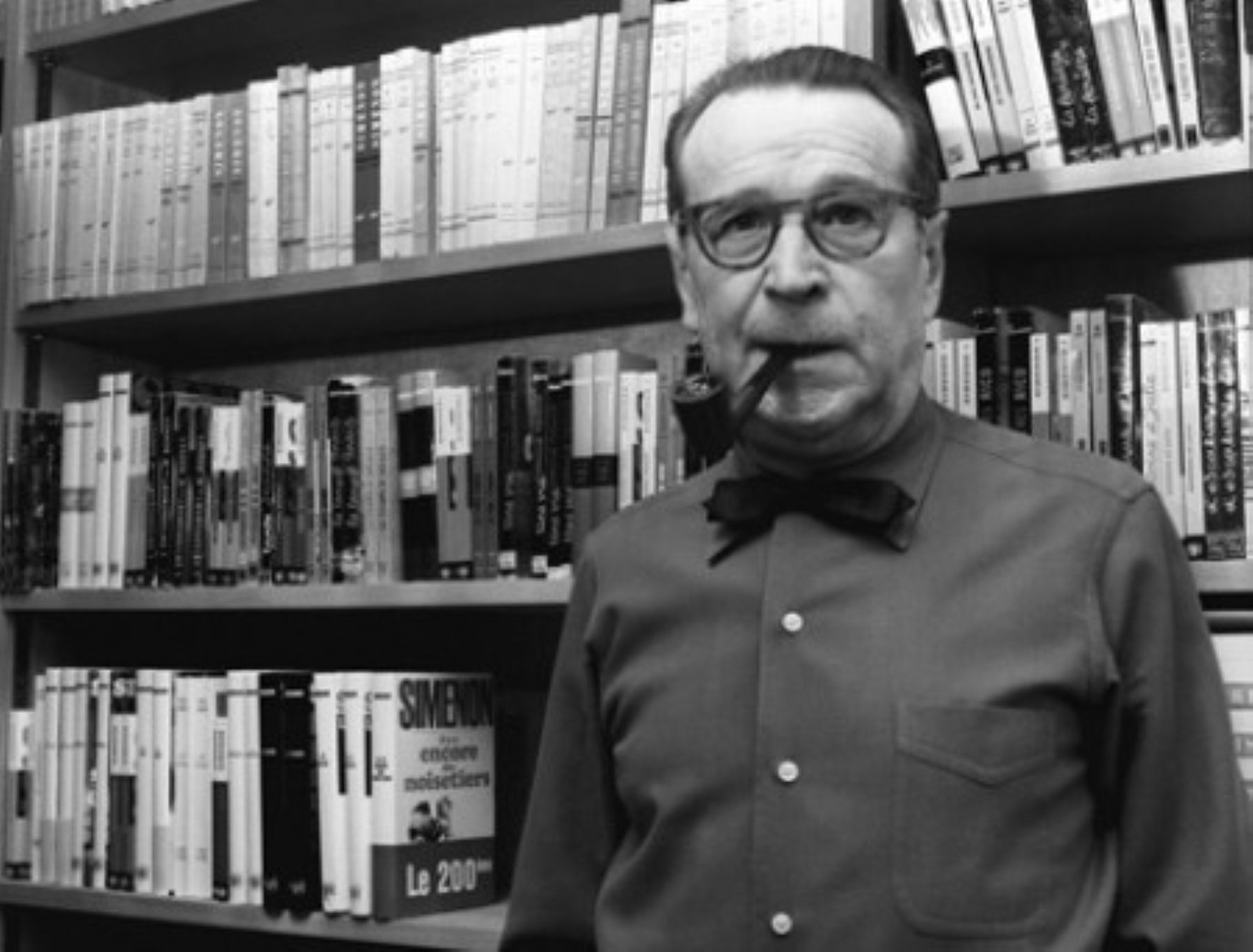 Escritor belga Georges Simenon. Internet/Medios