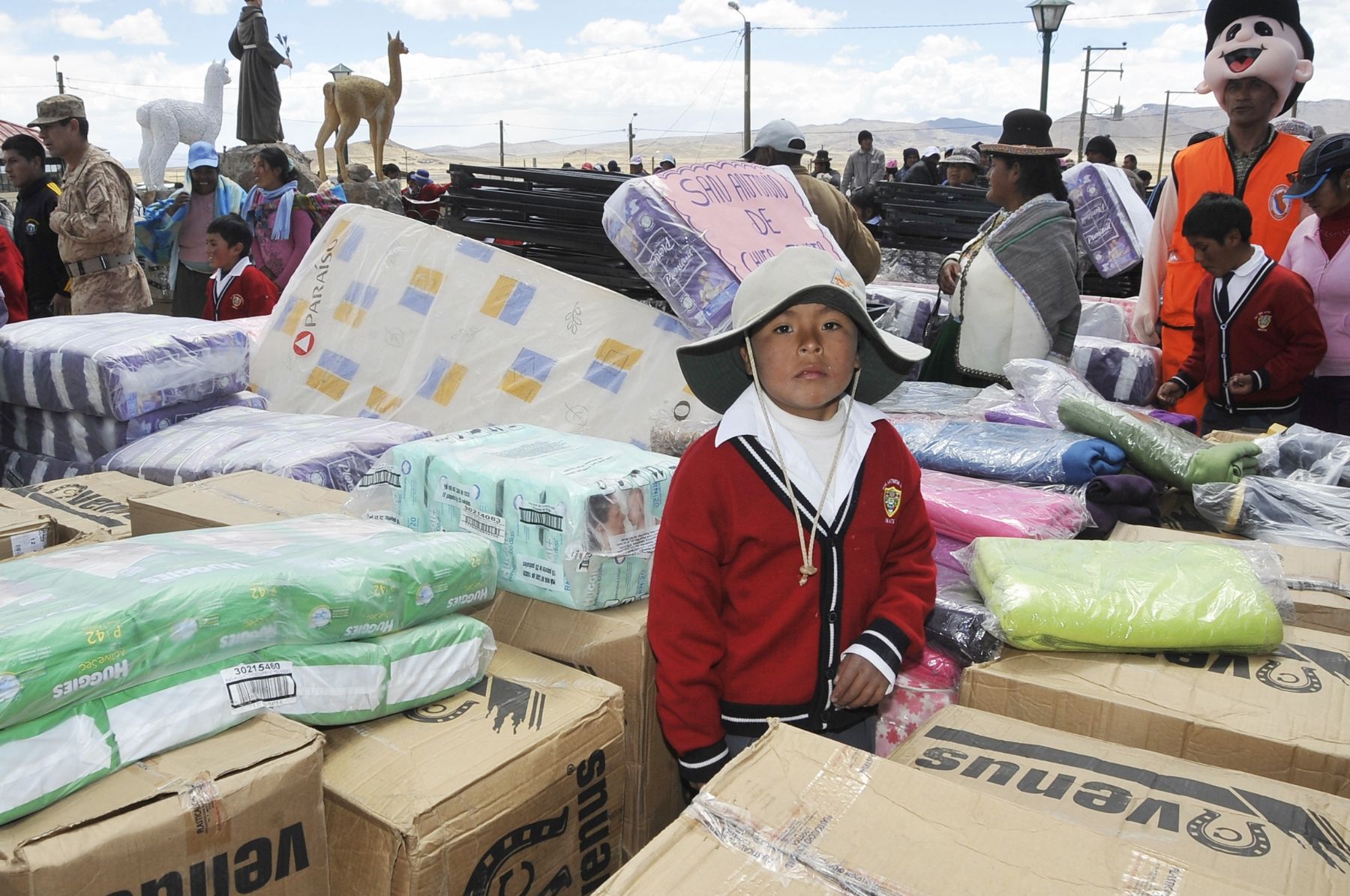Arequipa ejecuta plan para enfrentar heladas y bajas temperaturas. ANDINA/Prensa Presidencia