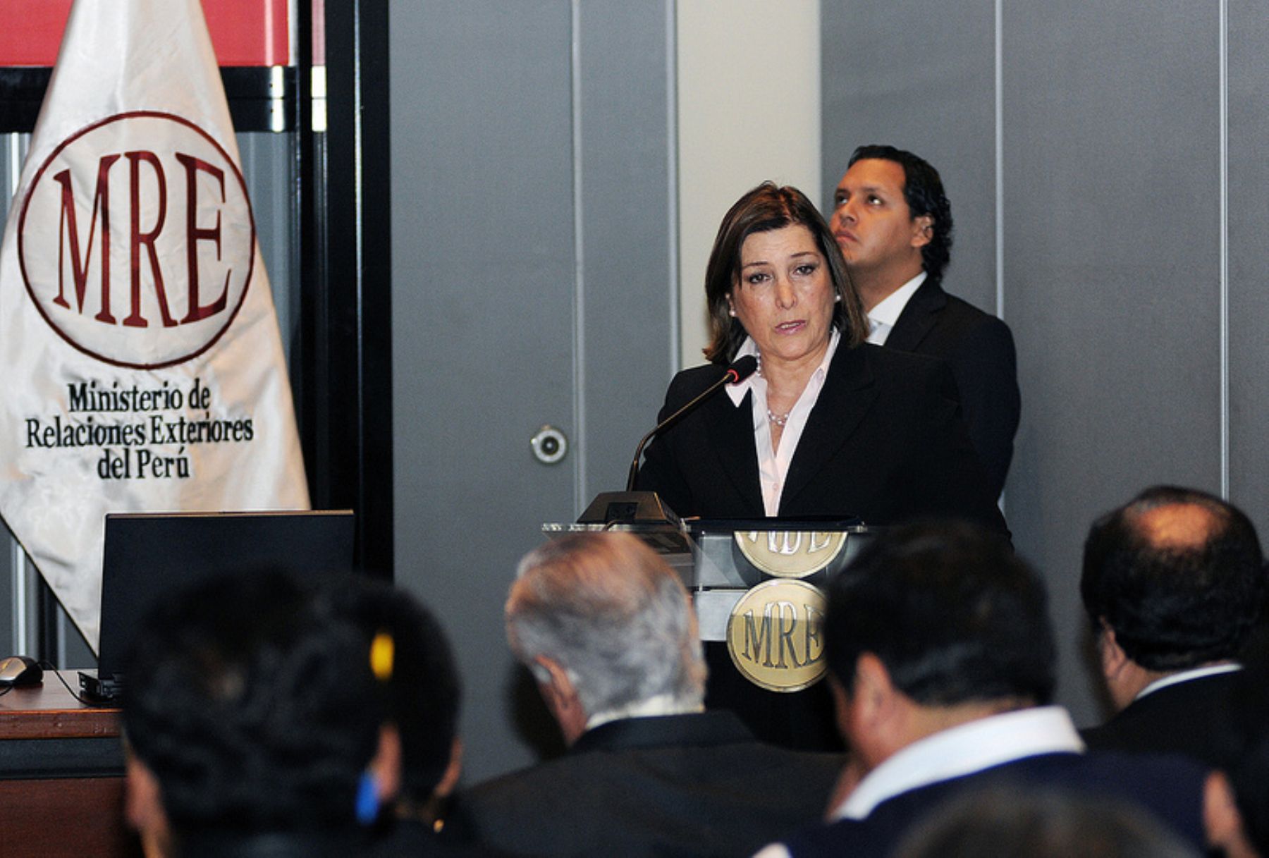 Peruvian Foreign Minister Eda Rivas. Photo: ANDINA/Archive.
