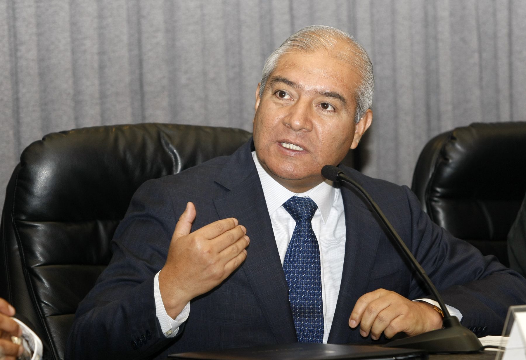 Ex ministro del Interior, Wilfredo Pedraza. ANDINA/Norman Córdova