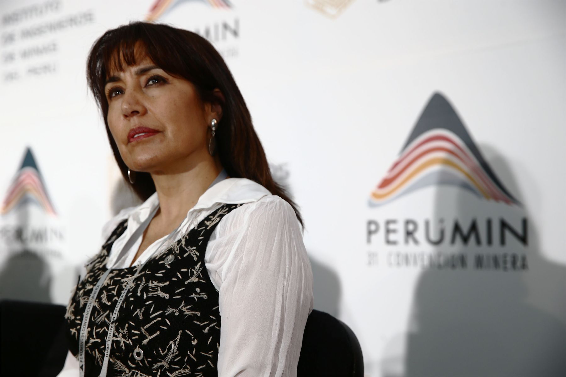 AREQUIPA, PERÚ - SETIEMBRE 16. En el marco de la Convención Minera PERUMIN, la Ministra de Comercio Exterior y Turismo, Magali Silva Velarde-Álvarez, inauguró hoy en Arequipa la Exhibición Minera Tecnológica (EXTEMIN), la cual permitirá conocer el desarrollo más reciente en los equipos, maquinarias, herramientas, soluciones y servicios mineros ofrecidos por empresas de más de 20 países. Foto: Andina/Jack Ramón