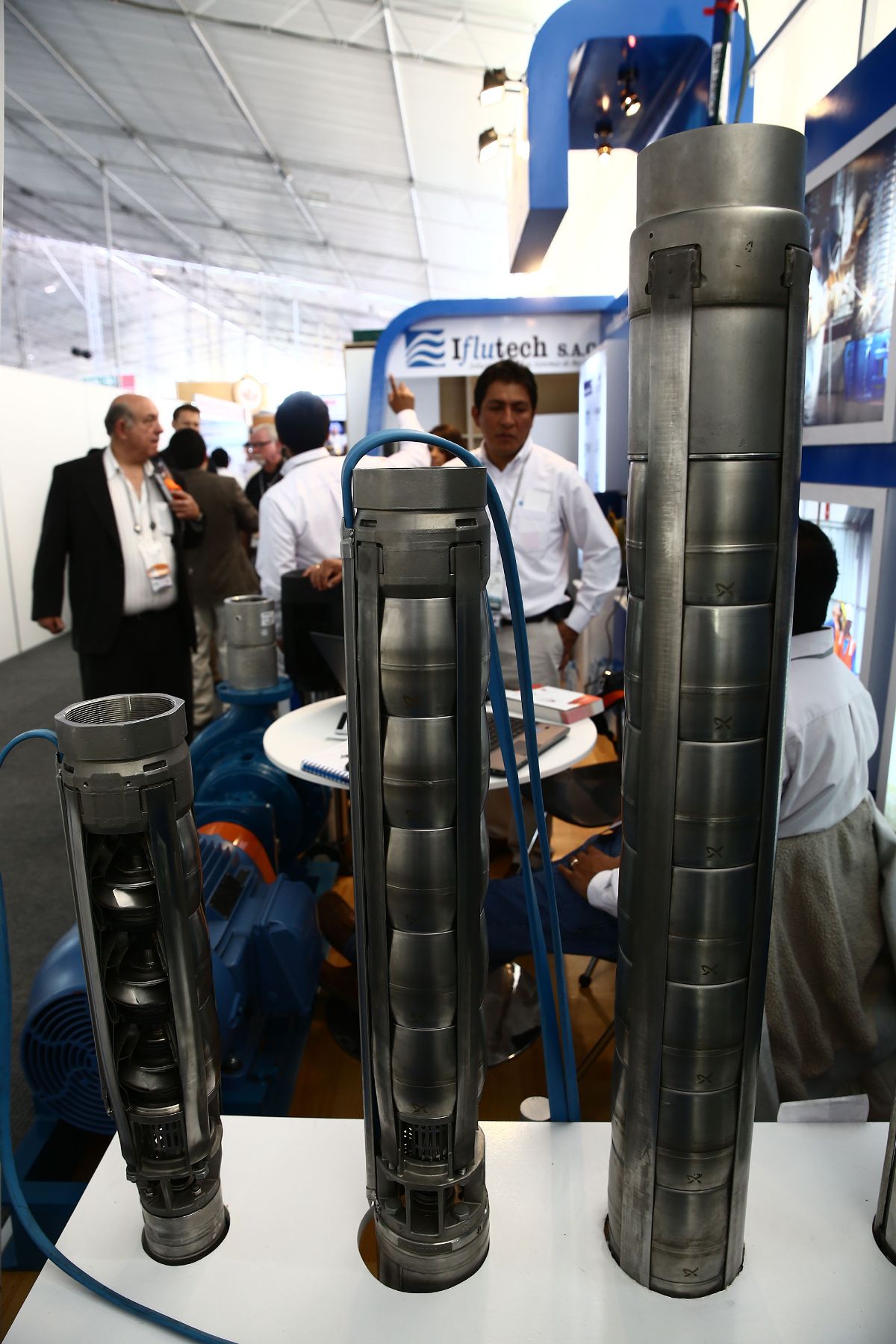 Foto: ANDINA/Jack RamónAREQUIPA,PERÚ-17 SETIEMBRE.Feria tecnologica EXTEMIN en el marco de la 31 Covención Minera PERUMIN 2013 en el Centro de Covenciones Cerro Juli-Arequipa.Foto: ANDINA/Jack Ramón