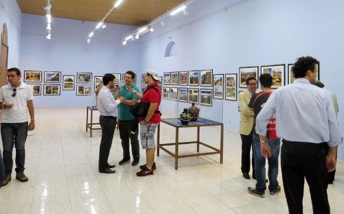 La muestra fotográfica del Qhapaq Ñan es visitada diariamente por centenares de personas.