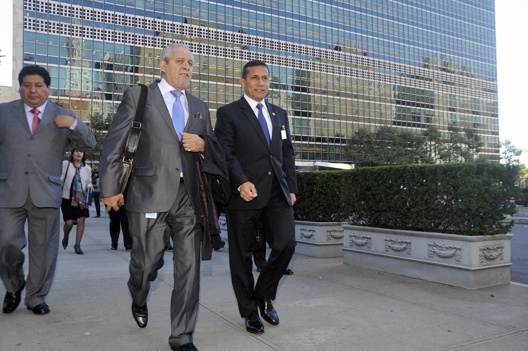NEW YORK EEUU-SETIEMBRE 23. Presidente Ollanta Humala Tasso; presentó en Nueva York los logros alcanzados por Perú durante su participación en el foro “Éxito de los Objetivos de Desarrollo del Milenio: Aceleración de las medidas y colaboración para conseguir resultados”
Foto:Andina/Prensa Presidencia