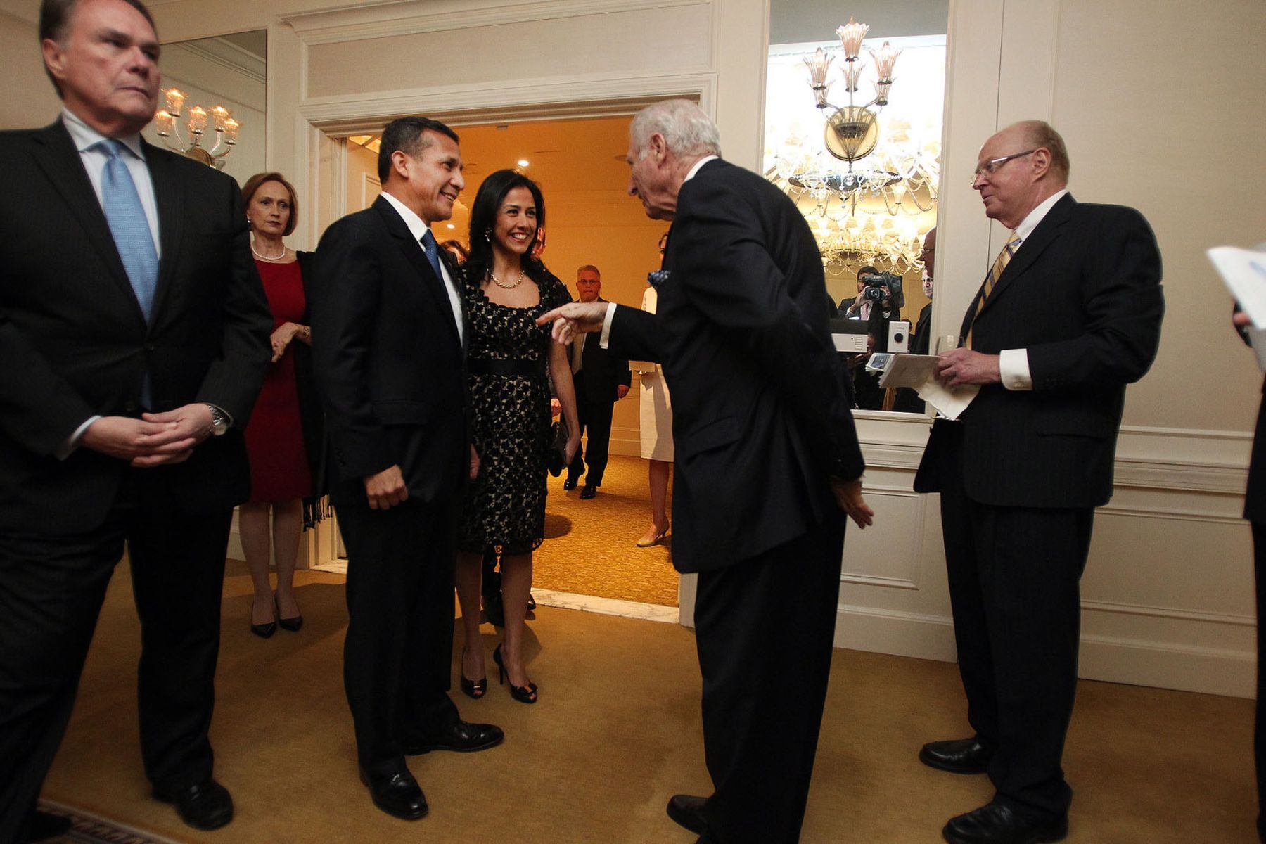 Presidente Humala asistió a cena de trabajo organizada por el “Business Council for International Understanding” en Nueva York Foto: ANDINA/Prensa Presidencia