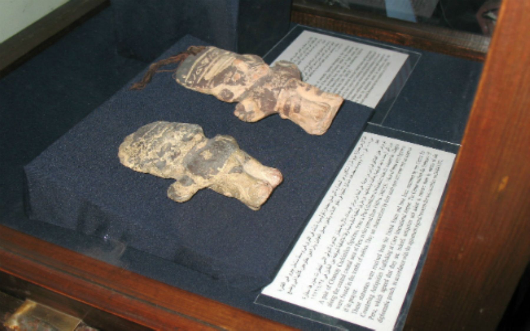 Las piezas recuperadas en Egipto pertenecen a la cultura Chancay.