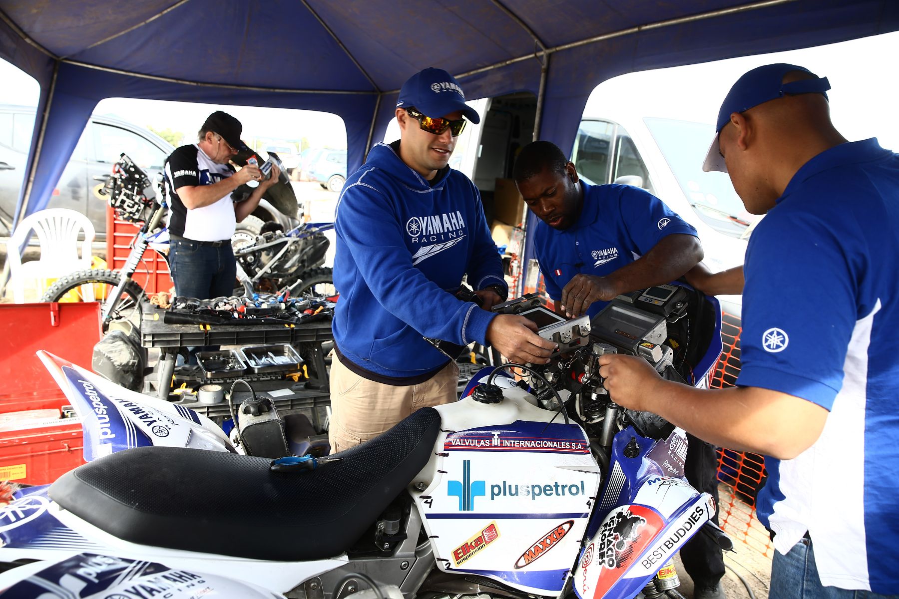 PARACAS,PERÚ,OCTUBRE 03.Piloto peruano de  cuatrimoto,Ignacio Flores,participa en el  Dakar Series Desafio Inca 2013.Foto: ANDINA/Jack Ramón