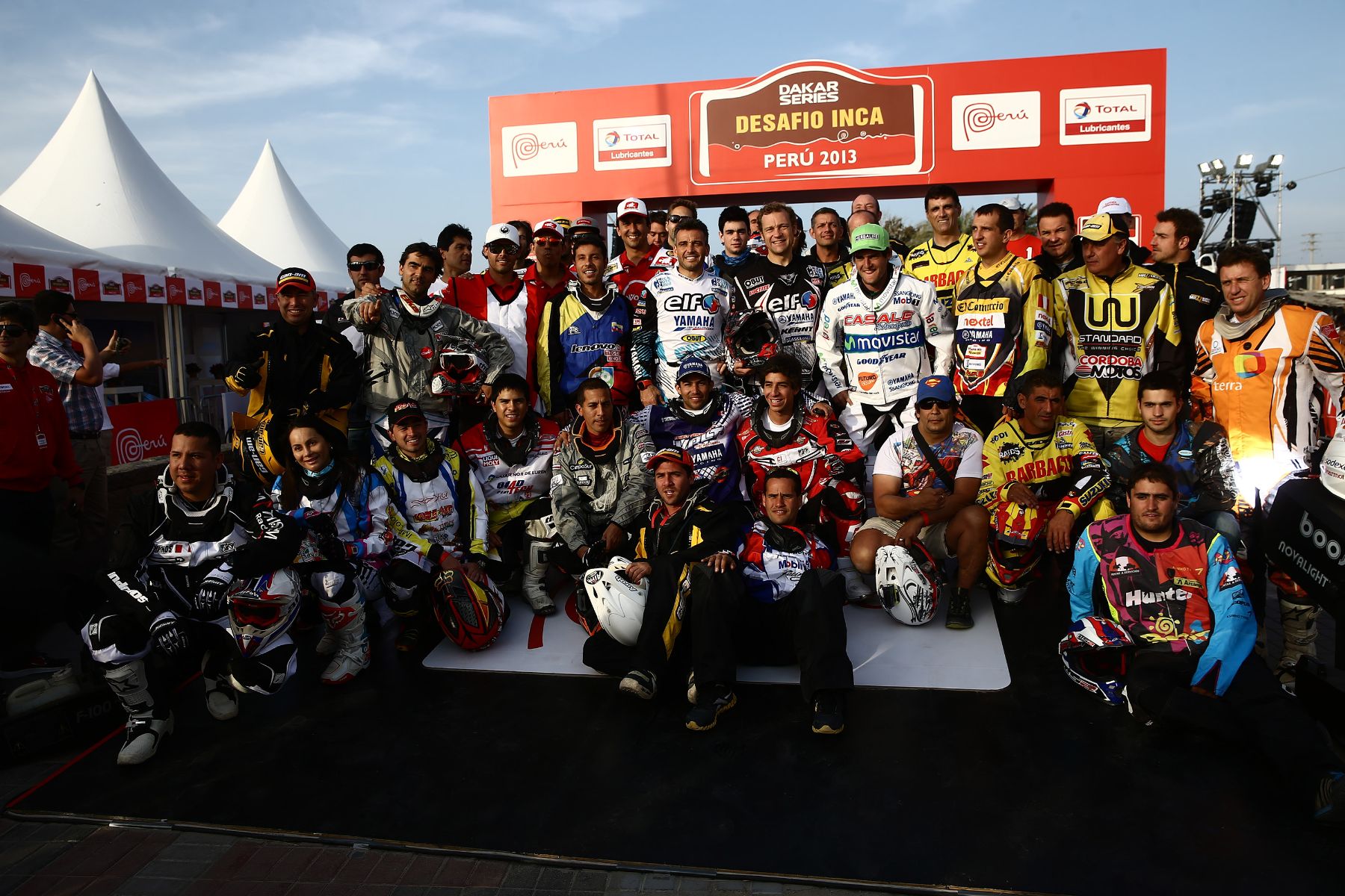 PARACAS,PERÚ,OCTUBRE 03.Partida simbolica del   Dakar Series Desafio Inca 2013.Foto: ANDINA/Jack Ramón