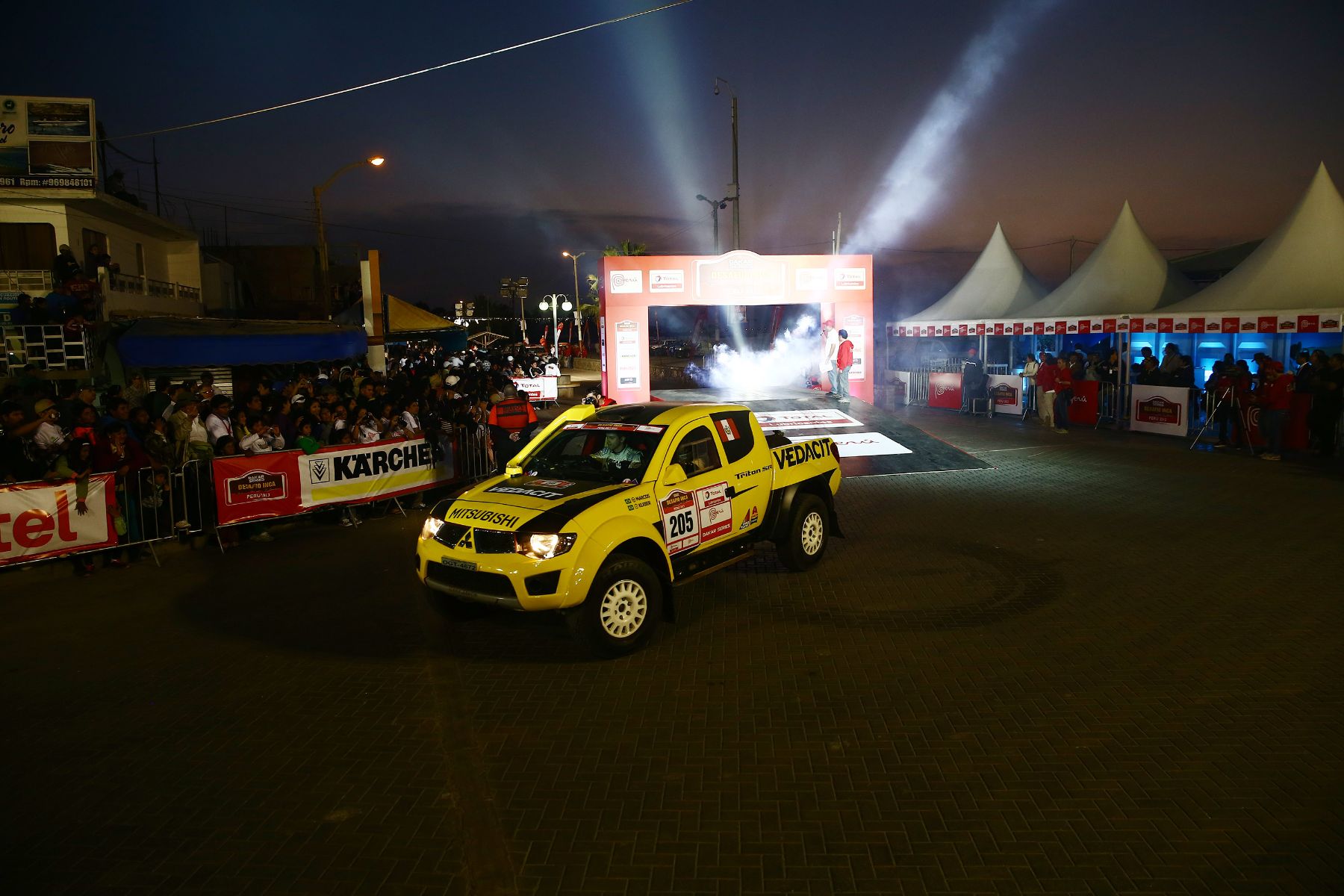 PARACAS,PERÚ,OCTUBRE 03.Partida simbolica del   Dakar Series Desafio Inca 2013.Foto: ANDINA/Jack Ramón