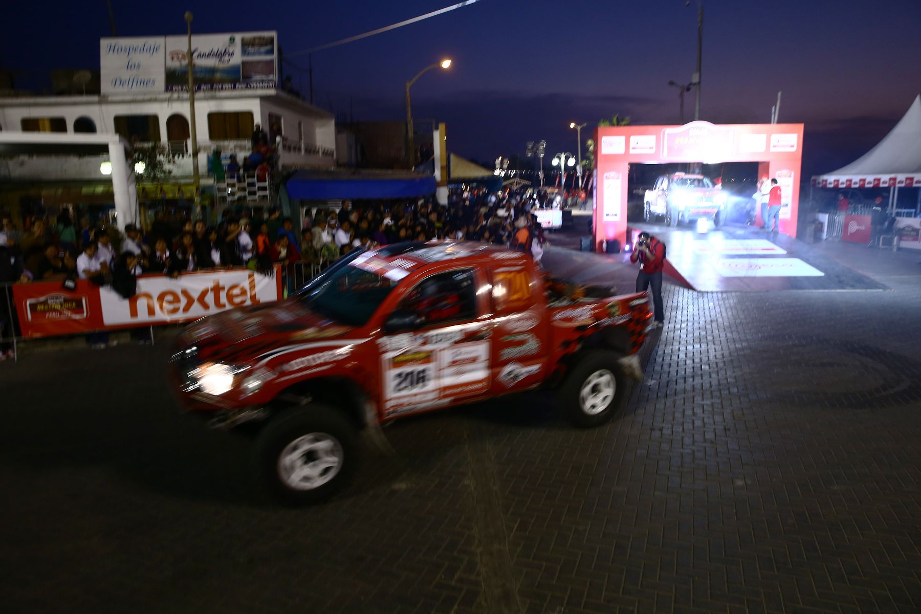 PARACAS,PERÚ,OCTUBRE 03.Partida simbolica del   Dakar Series Desafio Inca 2013.Foto: ANDINA/Jack Ramón