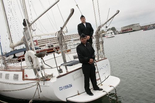 El velero Karisma, en que Vladimiro Montesinos fugó del pais en el 2000, fue repatriado a las costas peruanas.