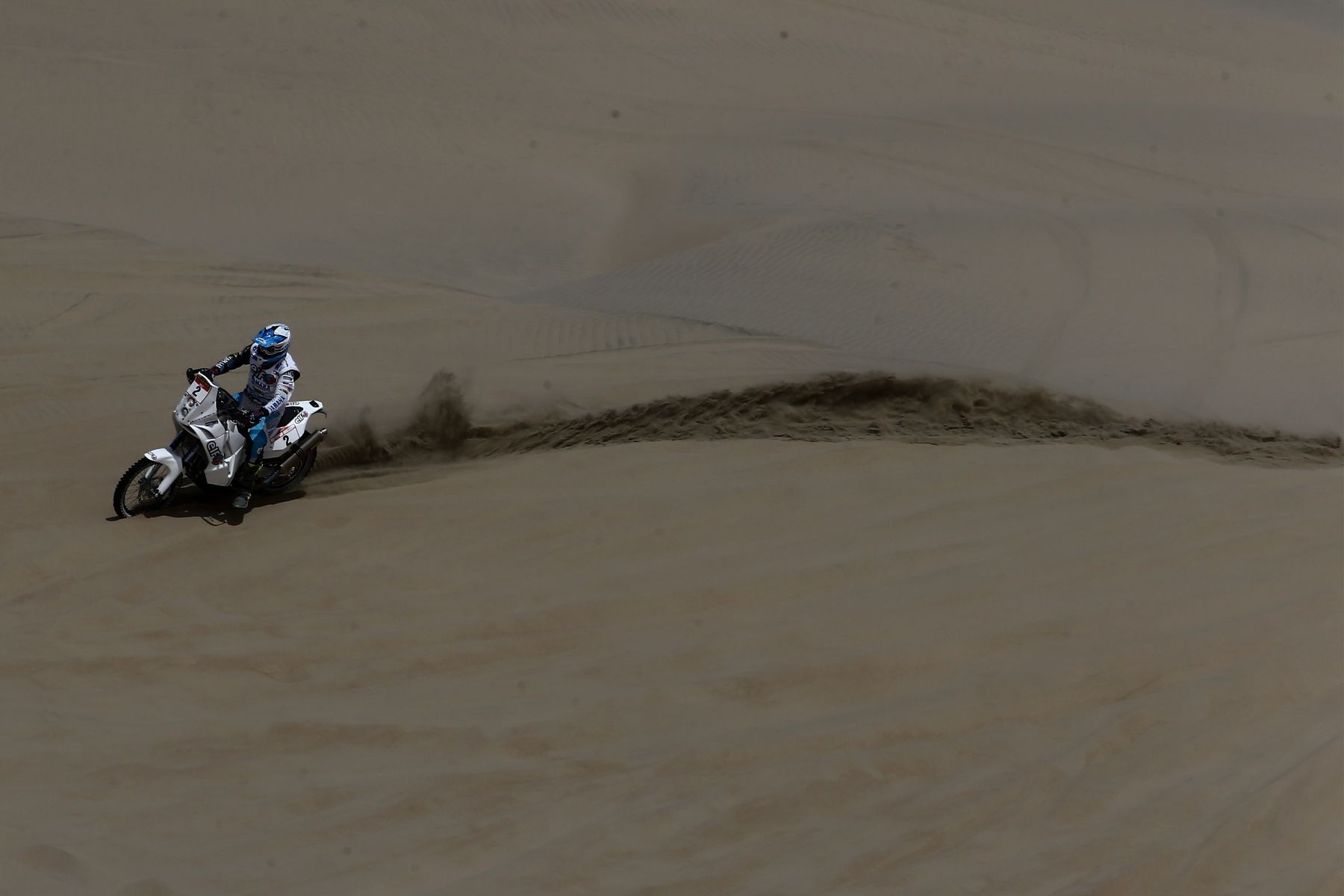 ICA,PERÚ,OCTUBRE 04.Primera etapa del Desafio Inca en la majestuosas dunas de Ica donde los pilotos han debido superar los dos especiales programados sumando un total de 308 kilómetros cronometrados.Foto: ANDINA/Jack Ramón