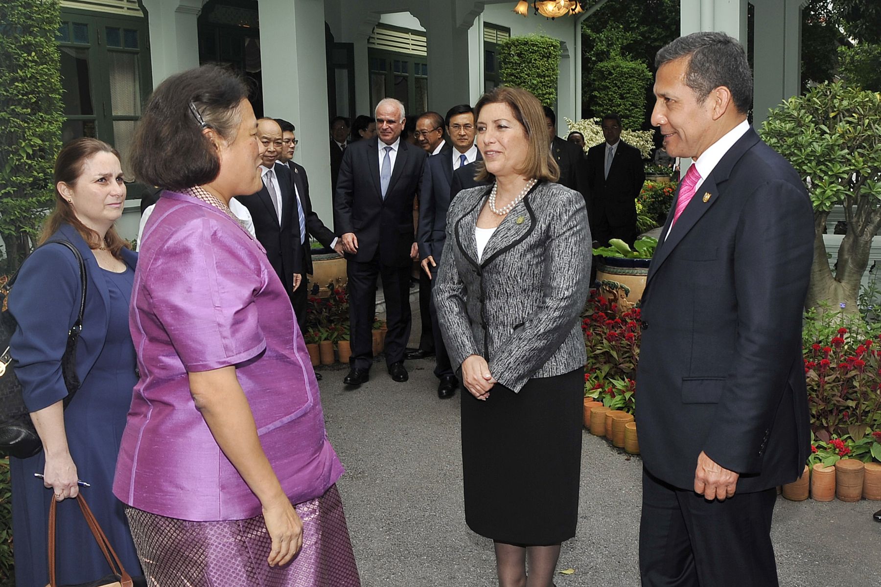 BANGKOK,TAILANDIA-OCTUBRE 05. Presidente Ollanta Humala Tasso en   audiencia con la princesa Maha Chakri Sirindhorn de Tailandia.
Foto:Andina/Prensa Presidencia