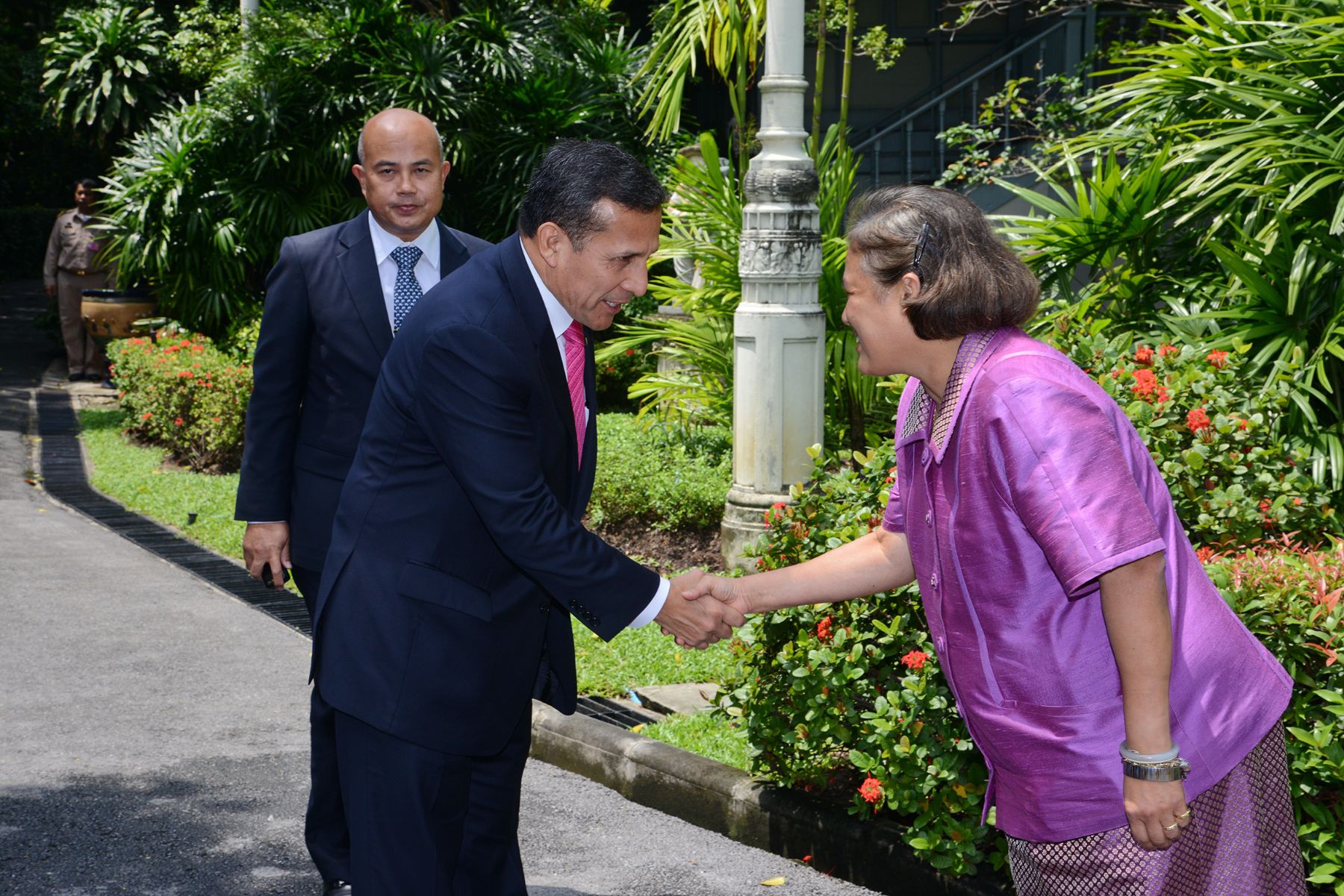 BANGKOK,TAILANDIA-OCTUBRE 05. Presidente Ollanta Humala Tasso en   audiencia con la princesa Maha Chakri Sirindhorn de Tailandia.
Foto:Andina/Prensa Presidencia