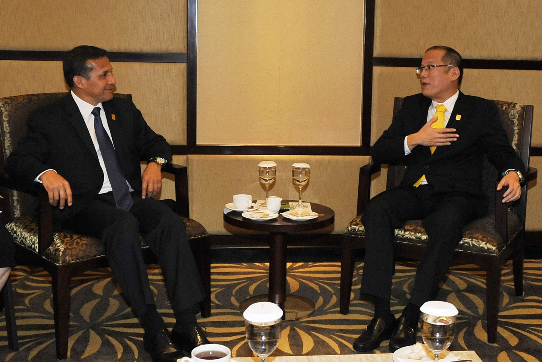 BALI,INDONESIA-OCTUBRE 06. El Jefe de Estado llanta Humala , inició una recargada agenda de trabajo con su asistencia al Conversatorio sobre Crecimiento Inclusivo en el marco de la Cumbre Empresarial de APEC.
Foto: ANDINA/Prensa Presidencia