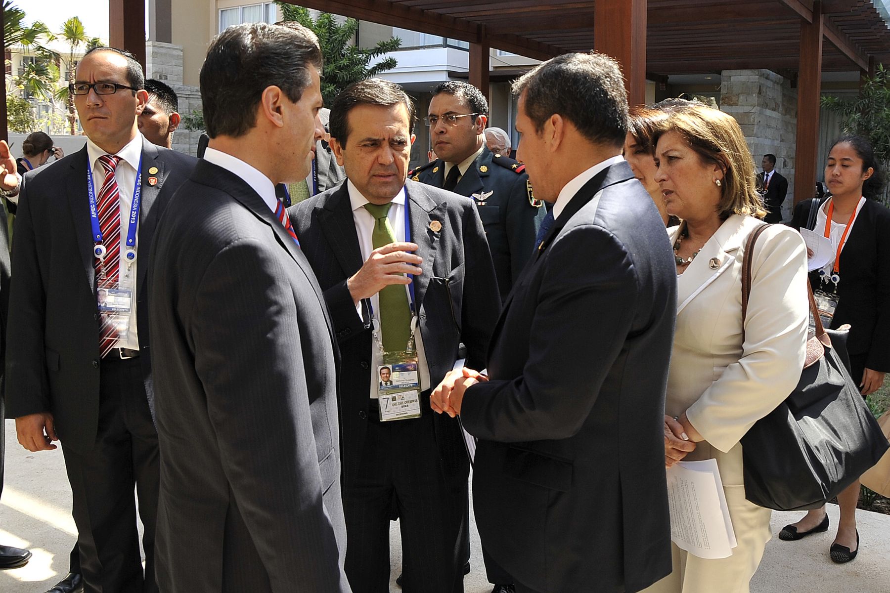 BALI,INDONESIA-OCTUBRE 06. :
Presidentes de Perú y México se reunieron en el marco de la Cumbre APEC 2013 en Bali (Indonesia)
)Foto: ANDINA/Prensa Presidencia