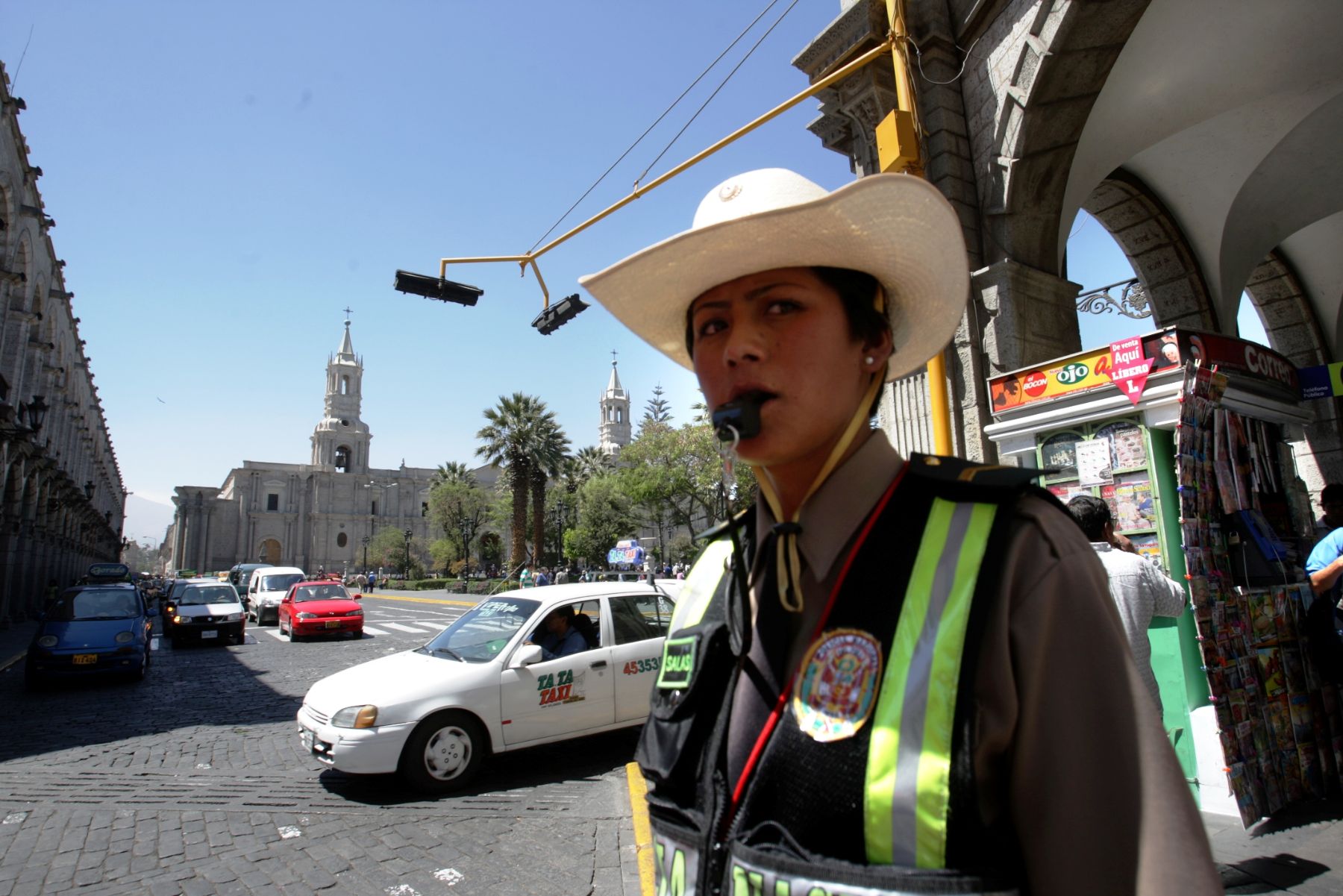 Recomiendan a la población de Arequipa usar sombreros de ala ancha para mitigar el fuerte sol.Foto:  ANDINA/archivo