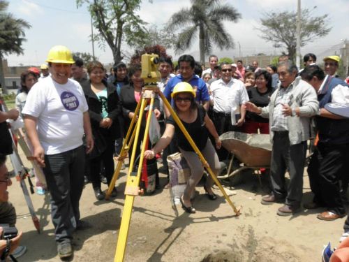Inician construcción de nueva plaza de armas de El Porvenir en Trujillo. Foto: ANDINA/Omar Aliaga