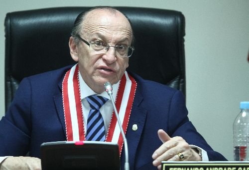 Fiscal de la Nación, José Peláez. ANDINA/Difusión