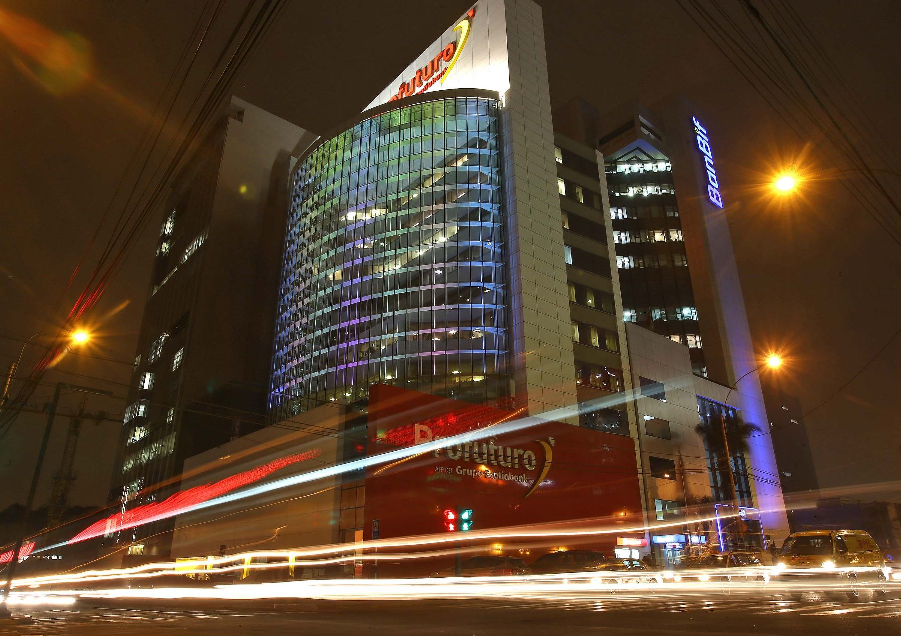 The financial hub and centre of the Peruvian capital Lima. Photo: Archive