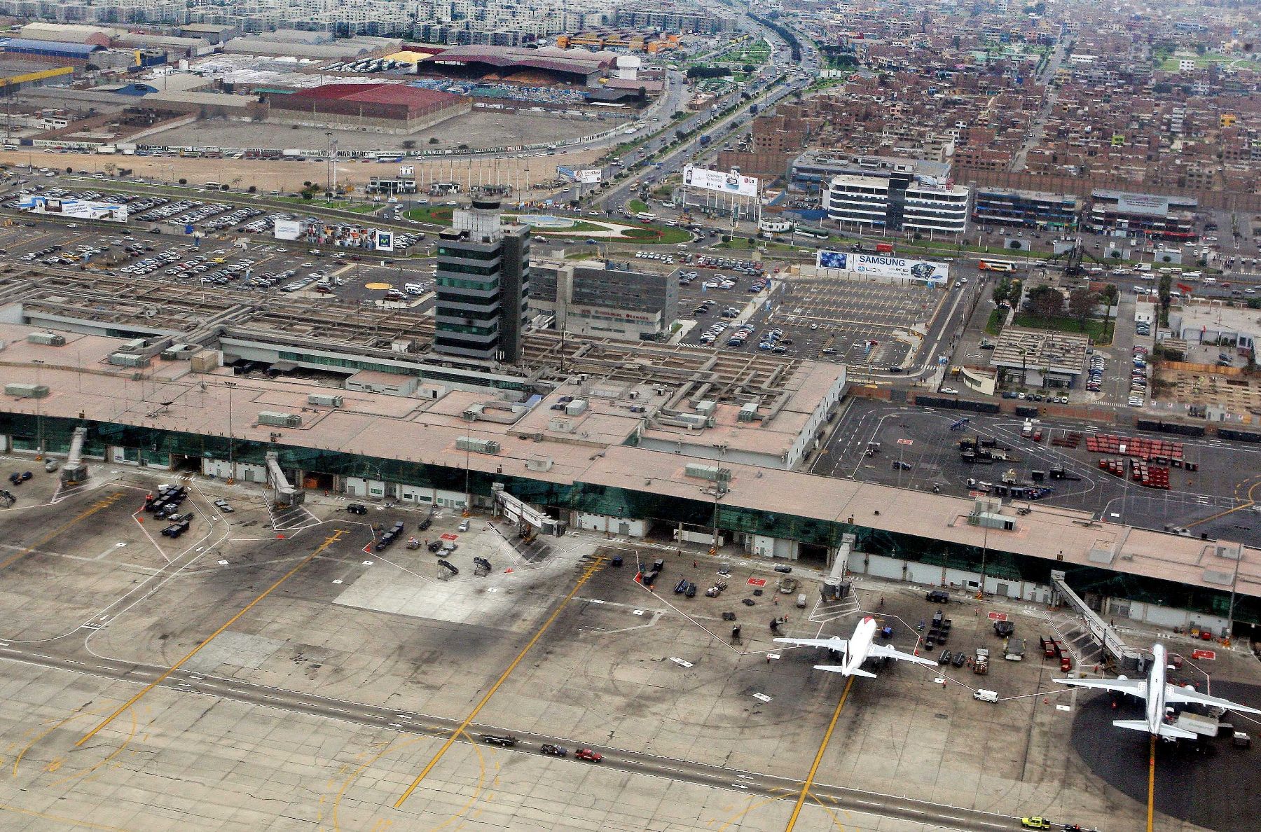 Aeropuerto Internacional Jorge Chávez. Foto: ANDINA/archivo