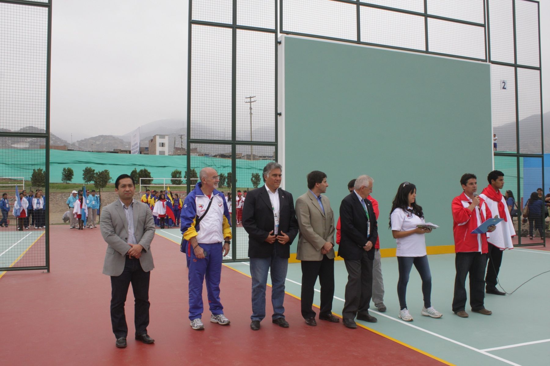 IPD inauguró canchas de Pelota Vasca y Frontón para los XVII Juegos Bolivarianos