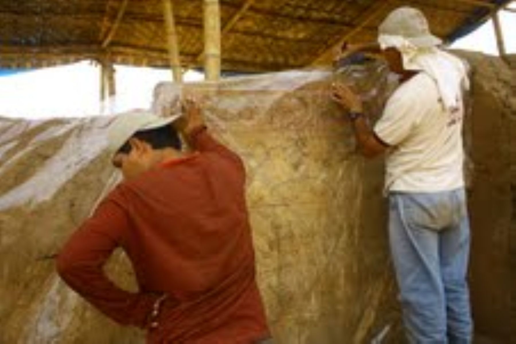 Investigadores del Museo Tumbas Reales del Señor de Sipán hallan el último templo mochica en el distrito chiclayano de Pucalá.