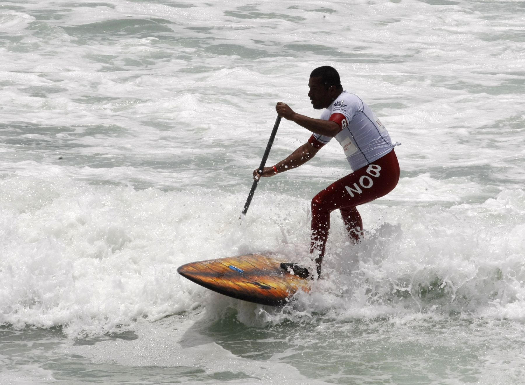 LIMA. 19 DE NOVIEMBRE. José Gomez, participa  en los Juegos  Bolivarianos 2013 , en Punta Rocas. Foto: ANDINA/Norman Cordova