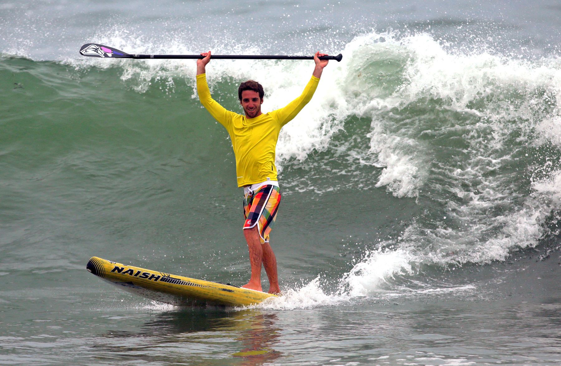 LIMA, PERÚ - NOVIEMBRE 21. El peruano Tamil Martino obtiene la medalla de oro en la modalidad remada en el marco de los Juegos Bolivarianos 2013. Foto: ANDINA/Juan Carlos Guzmán Negrini.