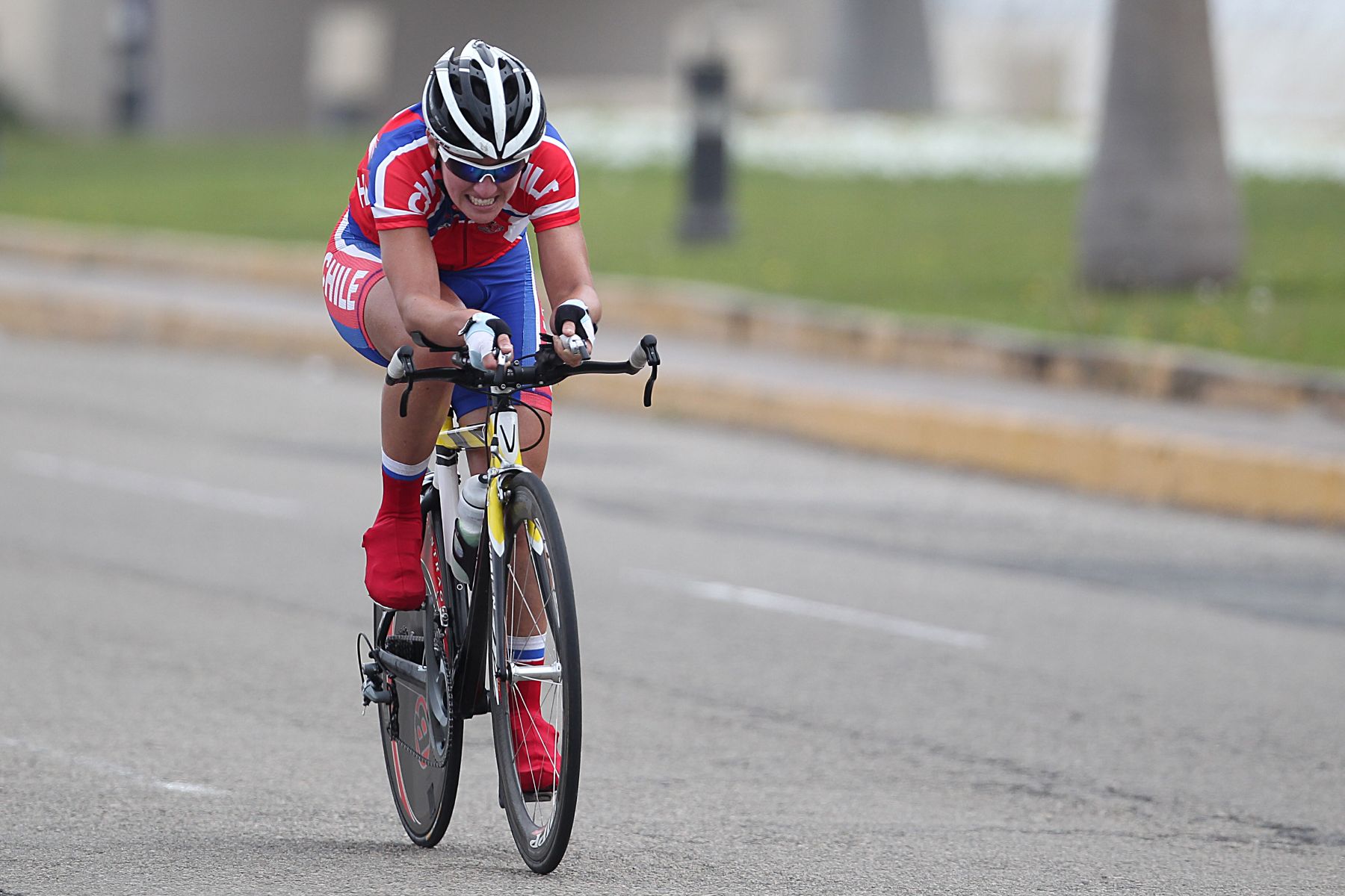 LIMA, PERÚ - NOVIEMBRE 22. Finales Mujeres de Ciclismo en los Juegos Deportivos Bolivarianos. Foto: ANDINA/Marco del Río