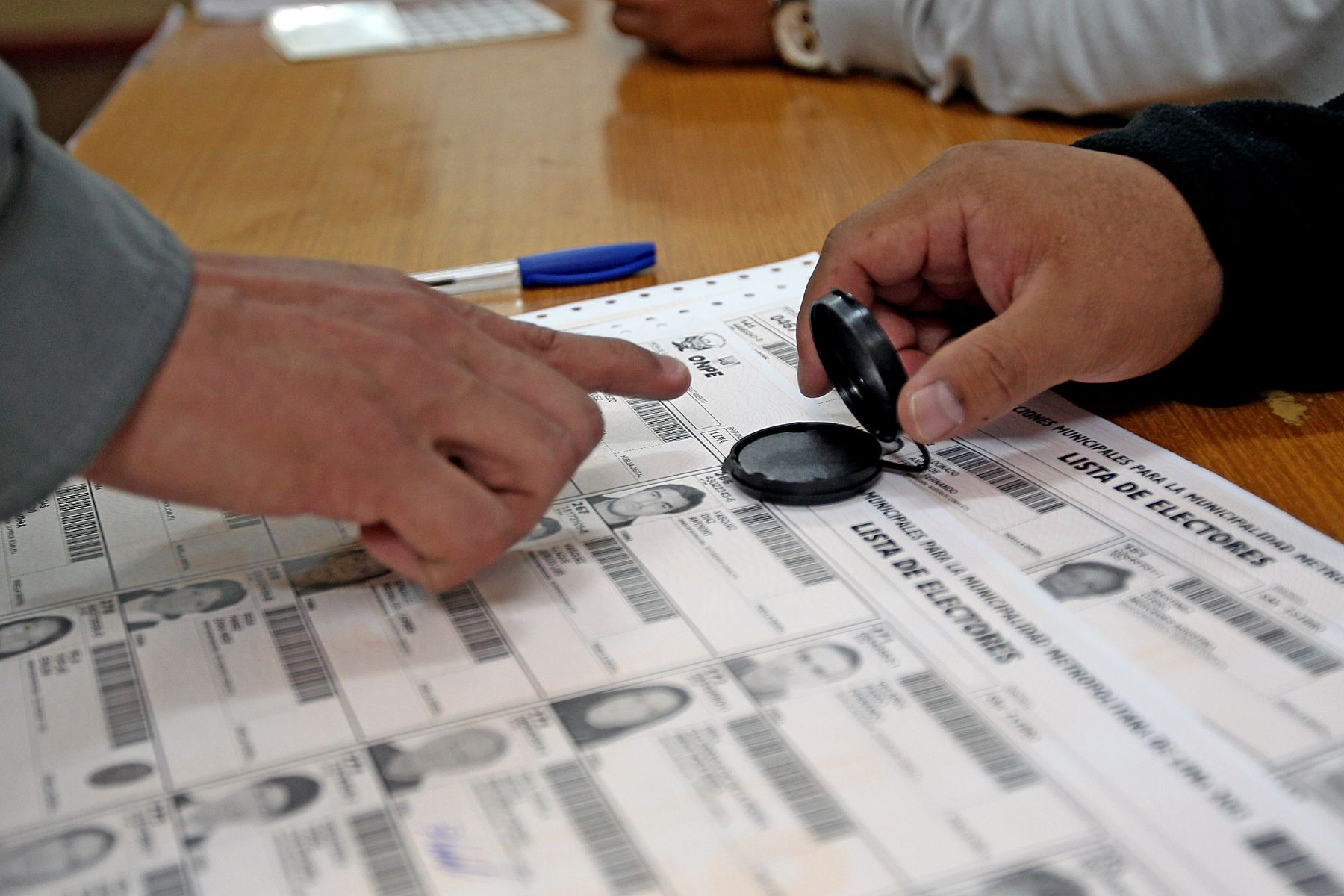 LIMA, PERÚ - NOVIEMBRE 24. Nuevas Elecciones Municipales. Foto: ANDINA/Marco del Río