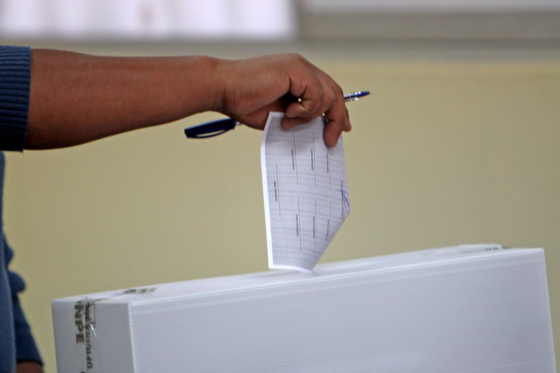 LIMA, PERÚ - NOVIEMBRE 24. Nuevas Elecciones Municipales. Foto: ANDINA/Marco del Río