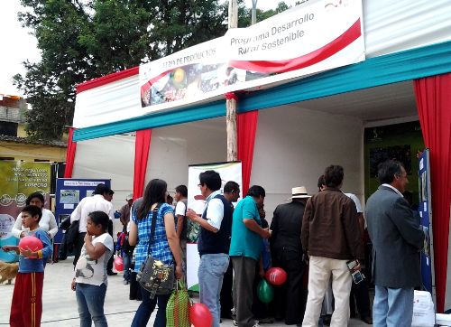 Con feria de biodiversidad de la provincia de San Marcos, la cooperacion alemana culminó su programa de desarrollo rural en región Cajamarca.