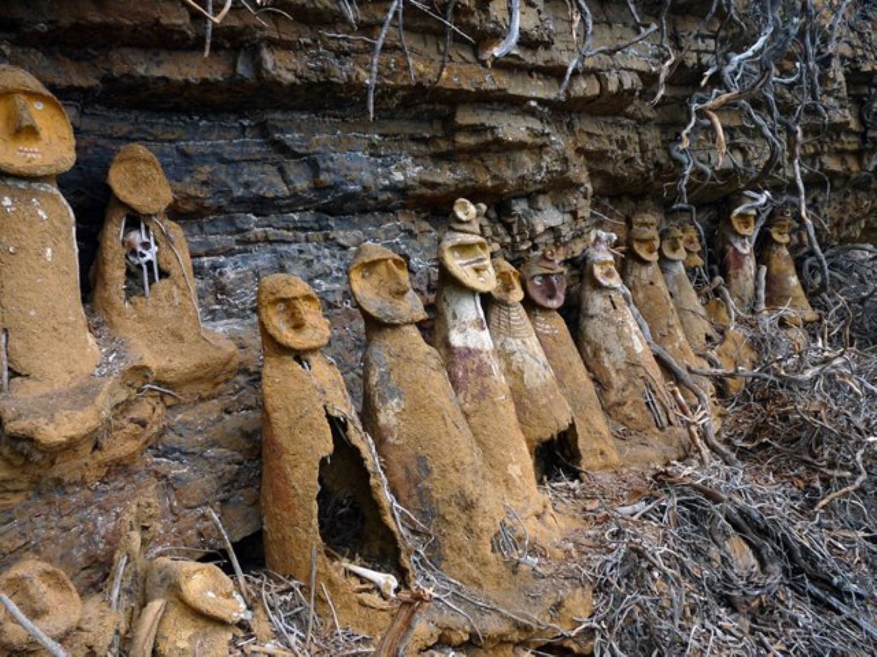 Descubren sarcófagos de la cultura Chachapoyas. Cortesía: Dircetur.