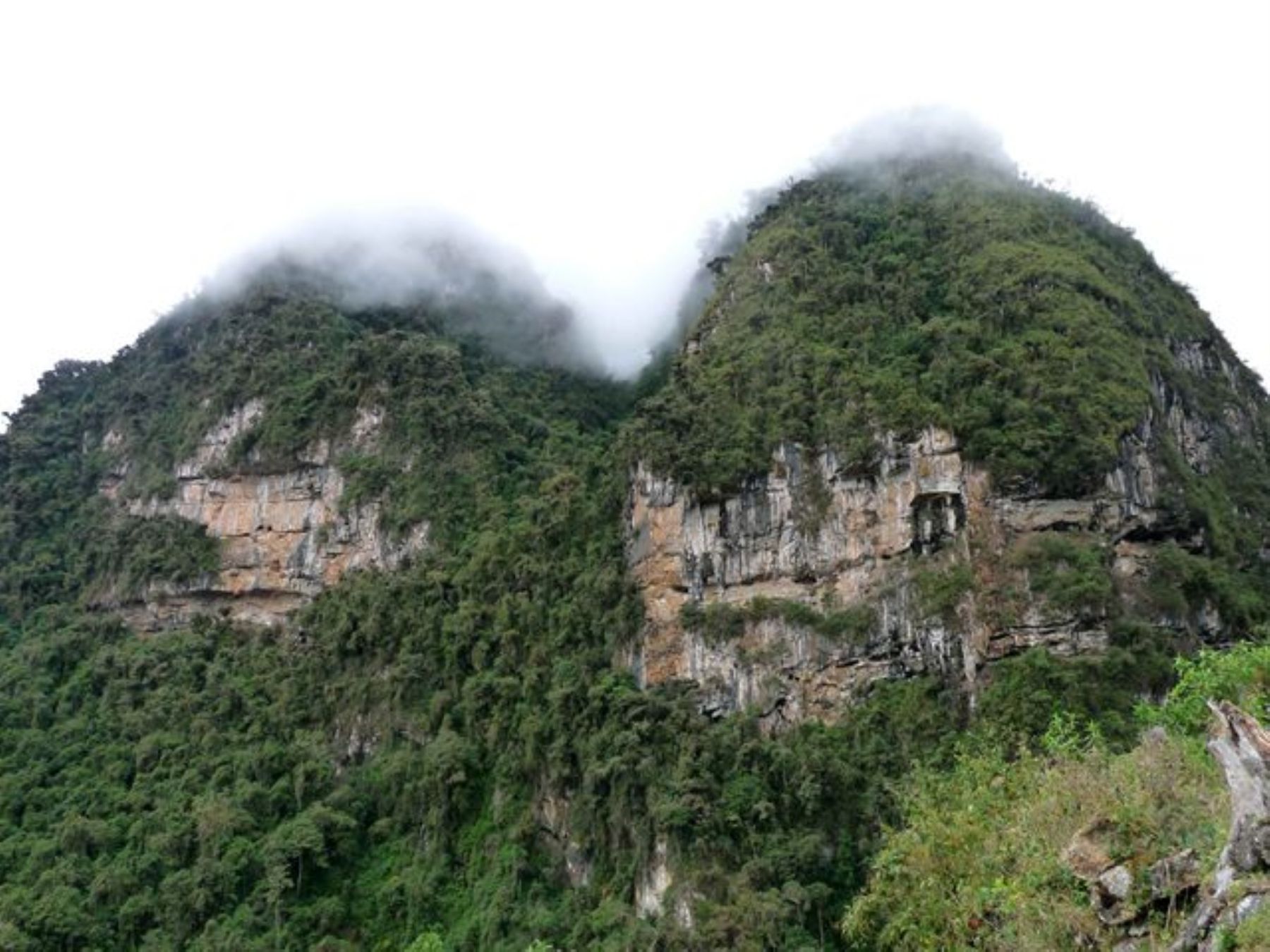 Descubren 35 sarcófagos de la cultura Chachapoyas.