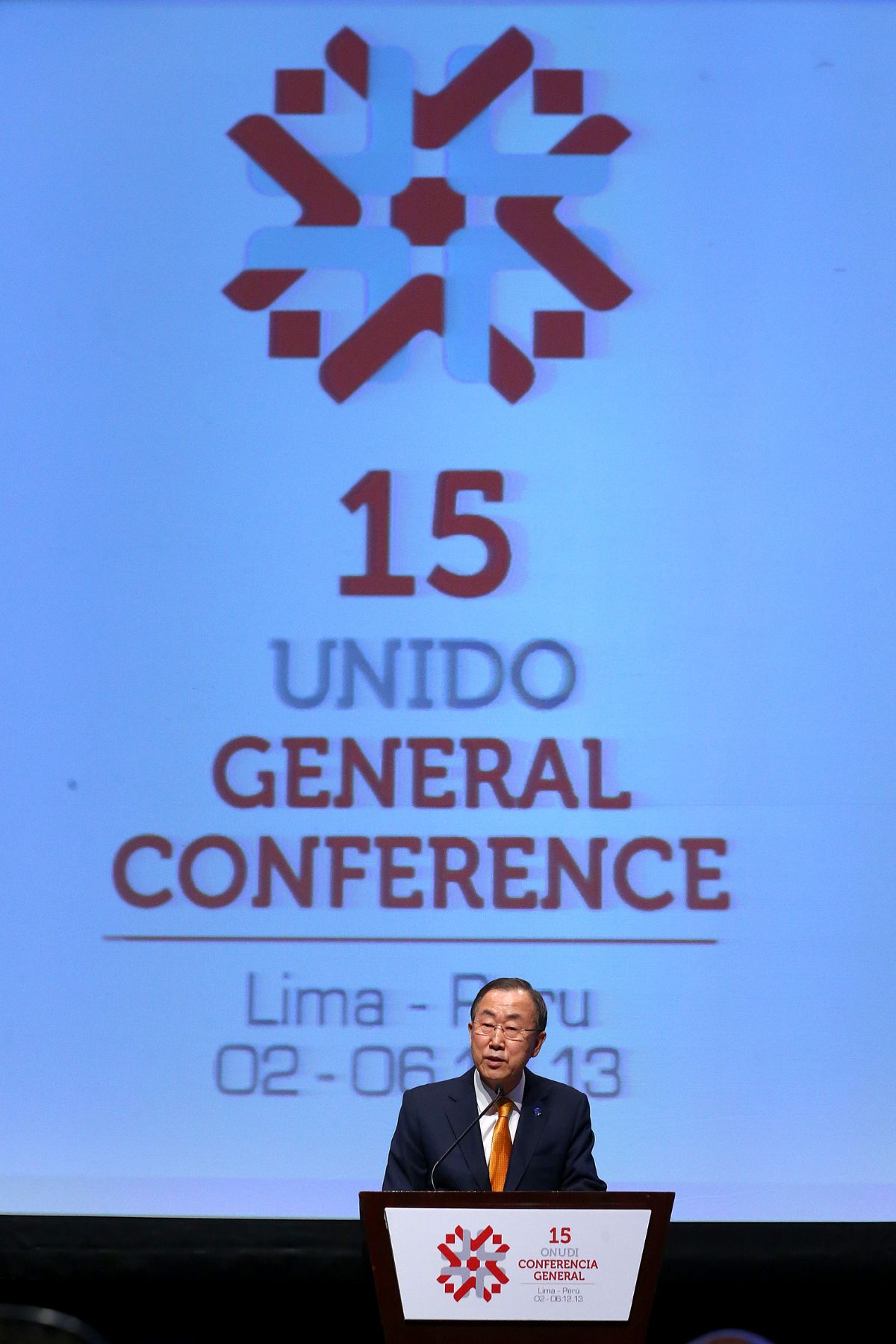 Se inauguró en Lima la Sesión Plenaria de la XV Conferencia General de ONUDI con participación de ministros de Estado y representantes de delegaciones de diversos países.

Foto: ANDINA/Prensa Presidencia