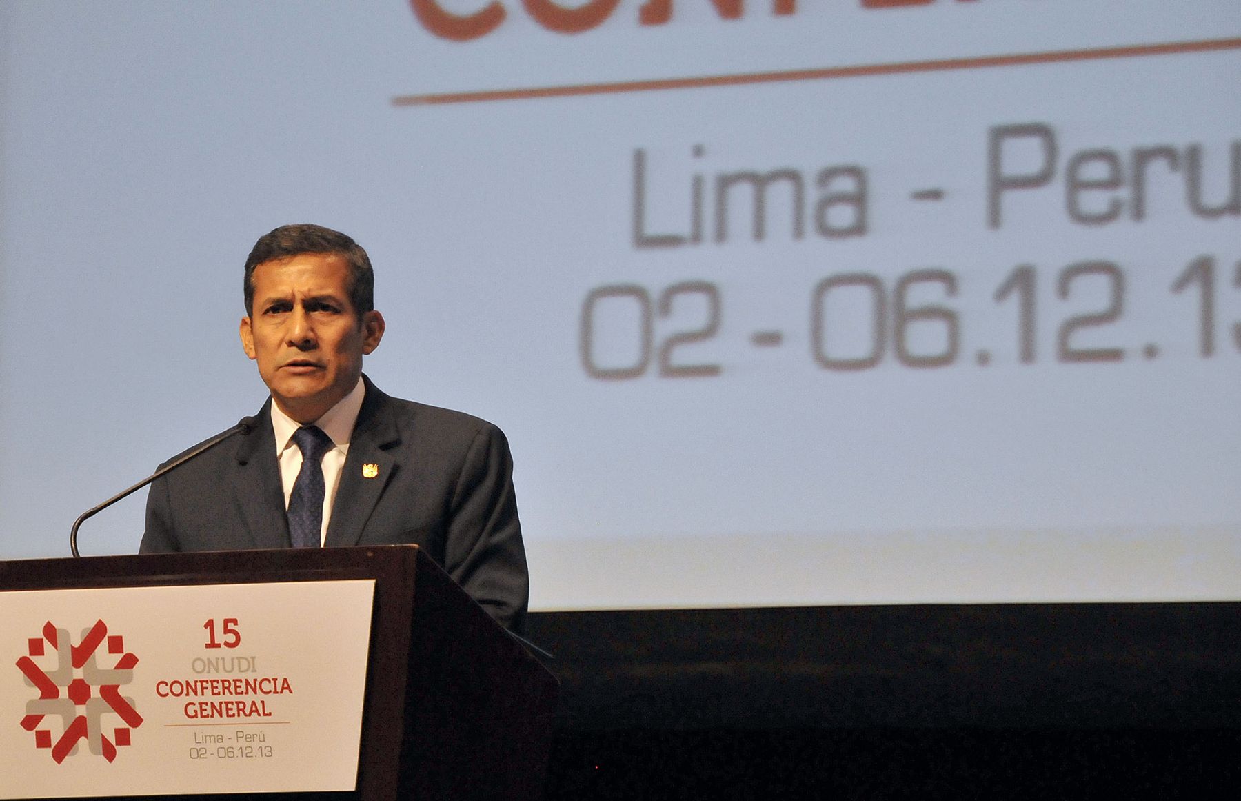 SAN ISIDRO. 2 DE DICIEMBRE. Se inauguró en Lima la Sesión Plenaria de la XV Conferencia General de ONUDI con participación de ministros de Estado y representantes de delegaciones de diversos países. Foto: ANDINA/Prensa Presidencia